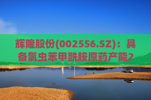 辉隆股份(002556.SZ):具备氯虫苯甲酰胺原药产能2000吨