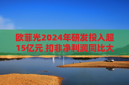欧菲光2024年研发投入超15亿元 扣非净利润同比大幅减亏