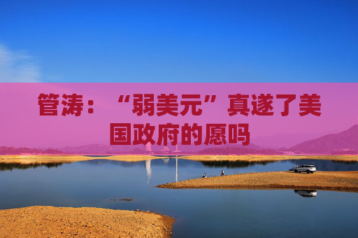 管涛：“弱美元”真遂了美国政府的愿吗  第1张
