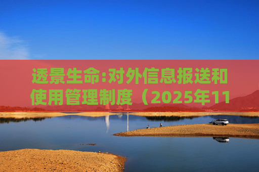 透景生命:对外信息报送和使用管理制度（2025年11月）  第1张