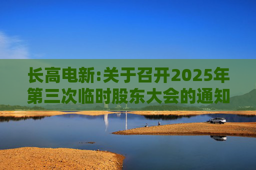 长高电新:关于召开2025年第三次临时股东大会的通知