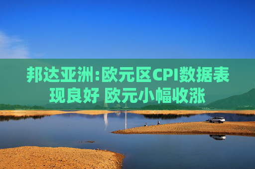 邦达亚洲:欧元区CPI数据表现良好 欧元小幅收涨