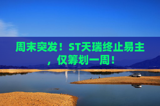 周末突发!ST天瑞终止易主,仅筹划一周!