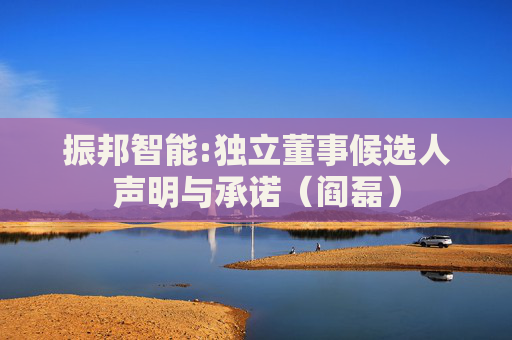 振邦智能:独立董事候选人声明与承诺（阎磊）  第1张