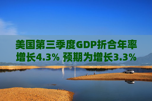 美国第三季度GDP折合年率增长4.3% 预期为增长3.3%