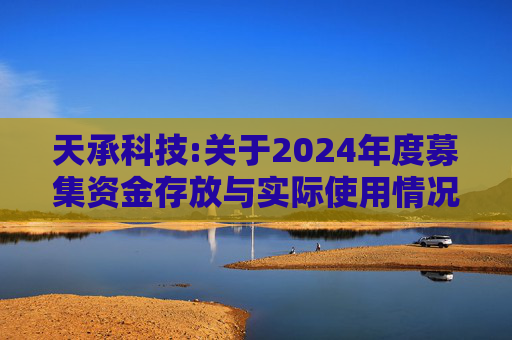 天承科技:关于2024年度募集资金存放与实际使用情况的专项报告  第1张
