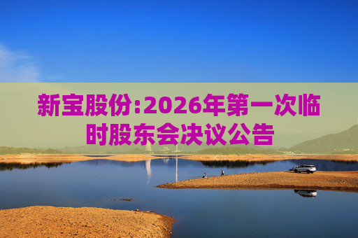 新宝股份:2026年第一次临时股东会决议公告