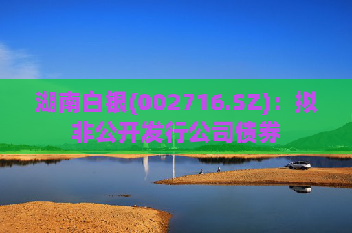 湖南白银(002716.SZ)：拟非公开发行公司债券