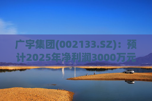 广宇集团(002133.SZ)：预计2025年净利润3000万元至4500万元