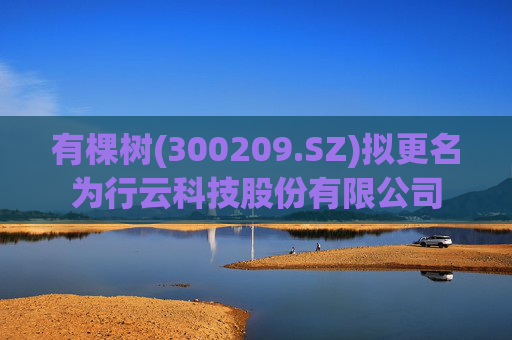 有棵树(300209.SZ)拟更名为行云科技股份有限公司