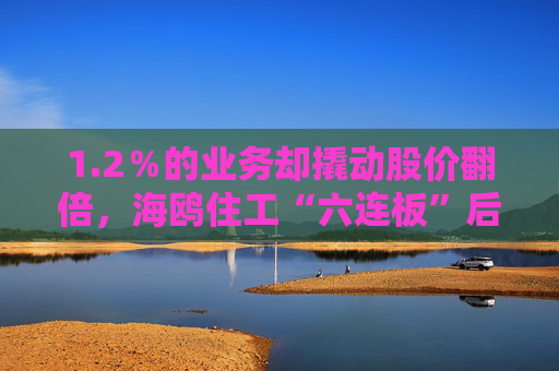 1.2%的业务却撬动股价翻倍,海鸥住工“六连板”后跌停,在越建厂能否扛住关税冲击?