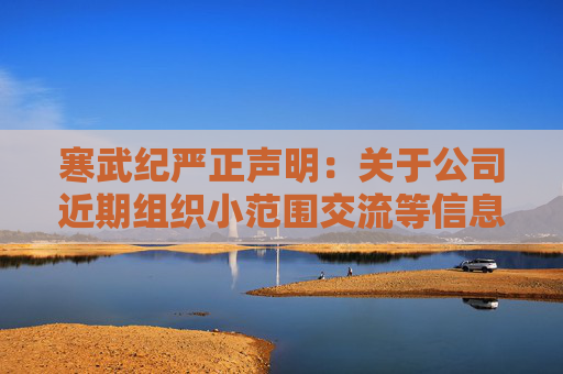 寒武纪严正声明：关于公司近期组织小范围交流等信息为不实信息