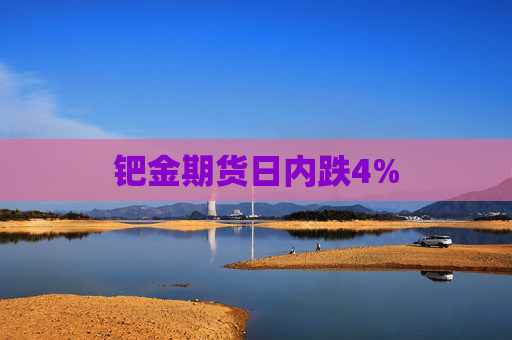 钯金期货日内跌4%