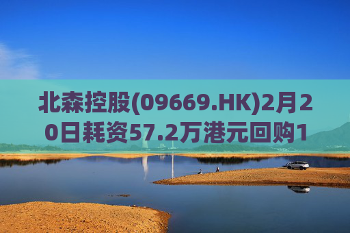 北森控股(09669.HK)2月20日耗资57.2万港元回购10万股