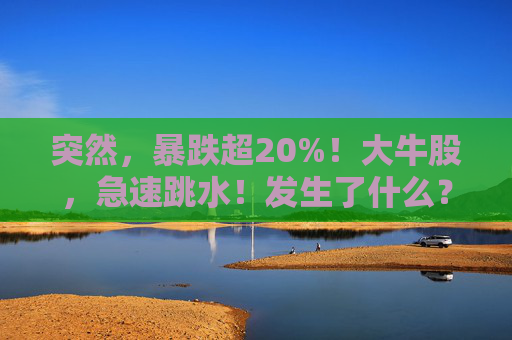 突然，暴跌超20%！大牛股，急速跳水！发生了什么？