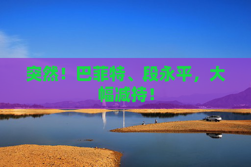 突然！巴菲特、段永平，大幅减持！