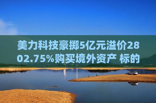 美力科技豪掷5亿元溢价2802.75%购买境外资产 标的连亏两年无业绩承诺|并购谈