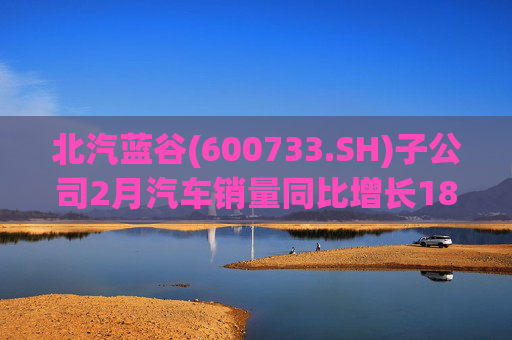 北汽蓝谷(600733.SH)子公司2月汽车销量同比增长18.26%