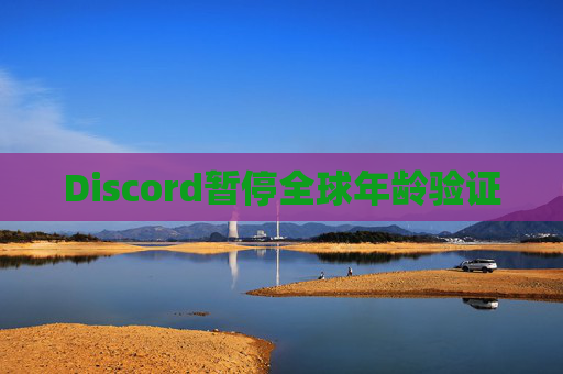 Discord暂停全球年龄验证