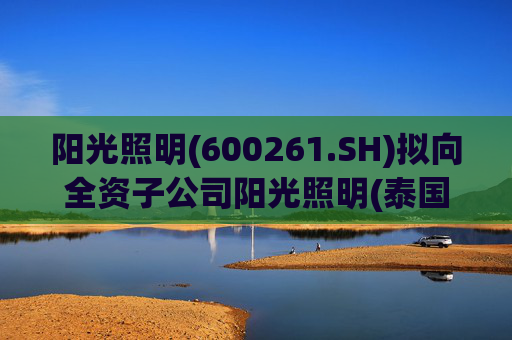 阳光照明(600261.SH)拟向全资子公司阳光照明(泰国)增资3.24亿元用于建设泰国生产基地