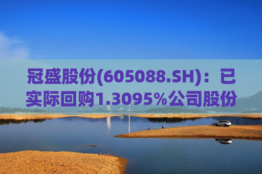 冠盛股份(605088.SH)：已实际回购1.3095%公司股份