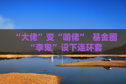 “大佬”变“啃佬”  基金圈“李鬼”设下连环套