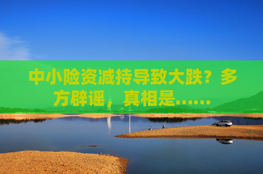 中小险资减持导致大跌？多方辟谣，真相是……