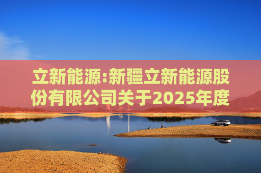 立新能源:新疆立新能源股份有限公司关于2025年度日常关联交易预计的公告