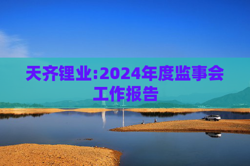 天齐锂业:2024年度监事会工作报告