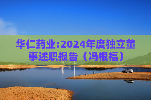 华仁药业:2024年度独立董事述职报告（冯根福）  第1张