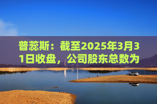 普蕊斯：截至2025年3月31日收盘，公司股东总数为9,696户  第1张