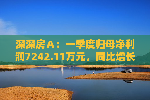 深深房Ａ：一季度归母净利润7242.11万元，同比增长3719%  第1张