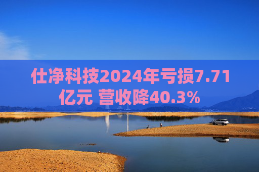 仕净科技2024年亏损7.71亿元 营收降40.3%