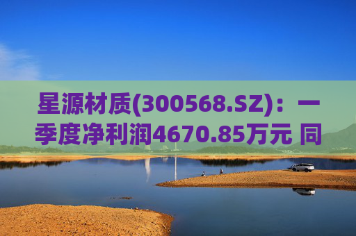 星源材质(300568.SZ):一季度净利润4670.85万元 同比减少56.39% 第1张 星源材质(300568.SZ):一季度净利润4670.85万元 同比减少56.39% 第1张