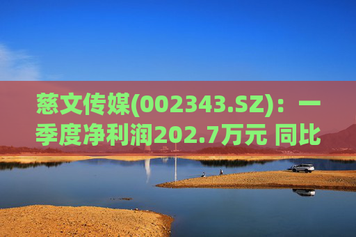 慈文传媒(002343.SZ):一季度净利润202.7万元 同比扭亏