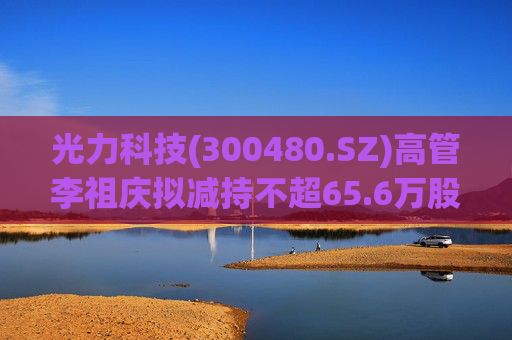 光力科技(300480.SZ)高管李祖庆拟减持不超65.6万股