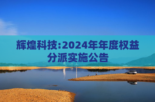 辉煌科技:2024年年度权益分派实施公告  第1张