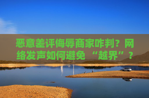 恶意差评侮辱商家咋判？网络发声如何避免 “越界”？最高法发布典型案例
