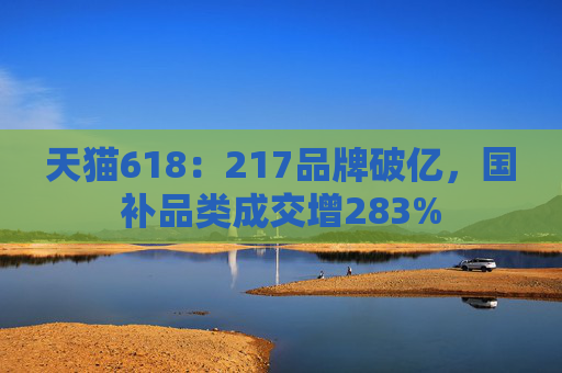 天猫618：217品牌破亿，国补品类成交增283%
