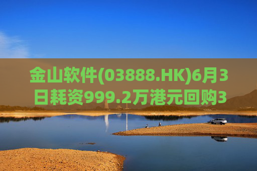 金山软件(03888.HK)6月3日耗资999.2万港元回购31万股