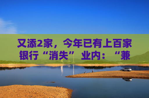 又添2家，今年已有上百家银行“消失” 业内：“兼并重组、减量提质”是中小银行改革重要思路