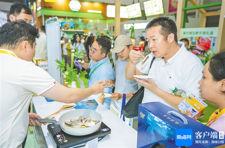 连续五年亮相消博会 海垦新品“七十二变” 第2张 连续五年亮相消博会 海垦新品“七十二变” 第2张