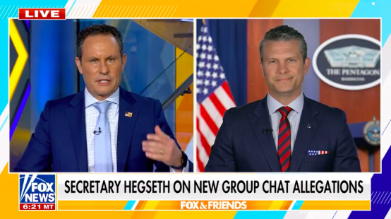 “前防长——现国务卿”？被连叫错两次职务，美防长赫格塞思经历尴尬一幕  第1张